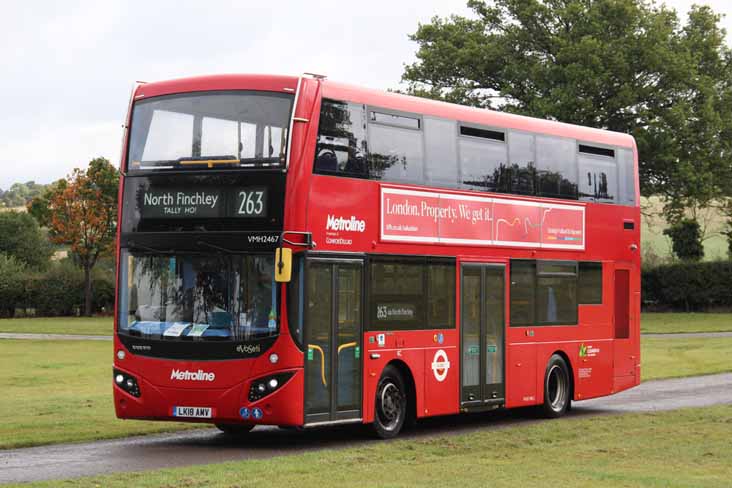 Metroline Volvo B5LH MCV EvoSeti VMH2467